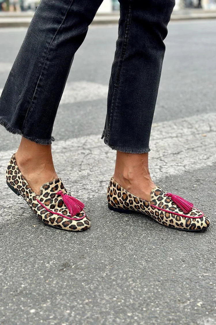 Rihanna - Leopard Loafers