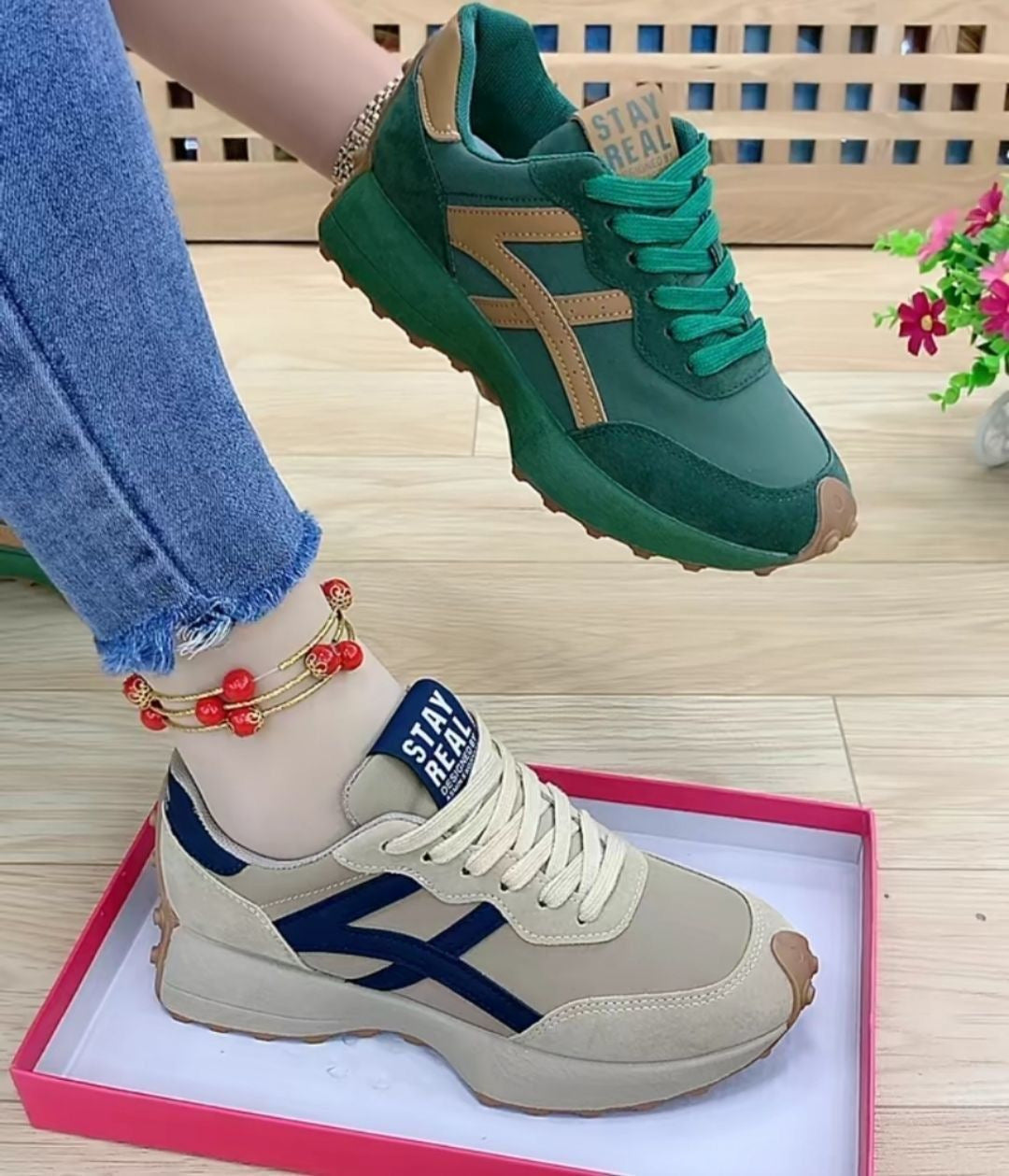 كاريل - حذاء سنيكرز مريح وعصري