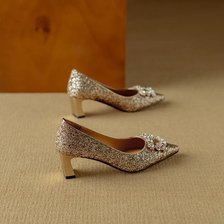 Luciana - Elegance Crystal Heels