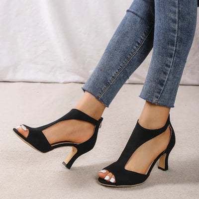 Elora - Comfy Heeled Sandals