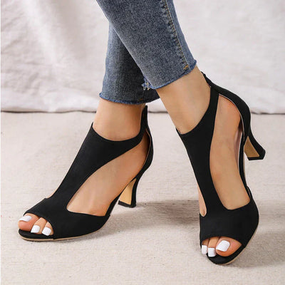 Elora - Comfy Heeled Sandals