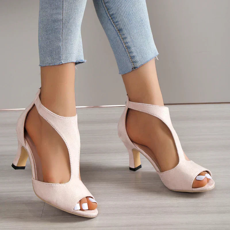 Elora - Comfy Heeled Sandals