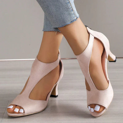 Elora - Comfy Heeled Sandals