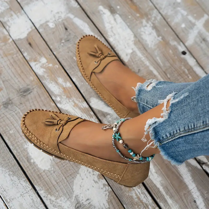 Jonna - Comfy Boho Flats
