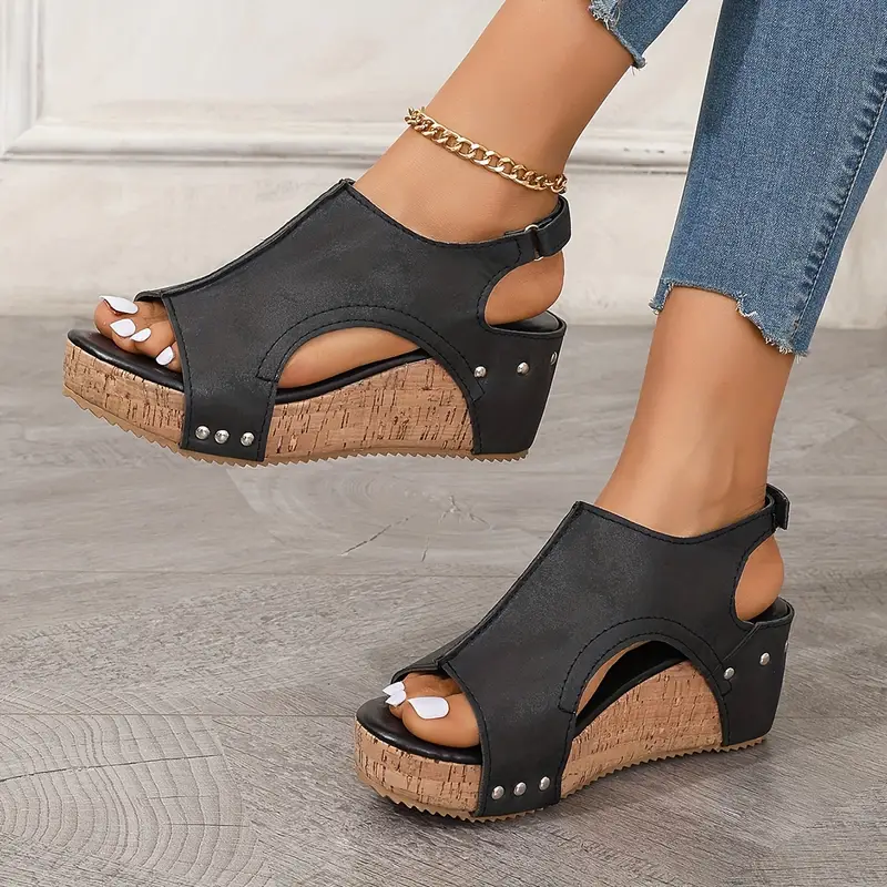Jana - Chic Wedge Sandals