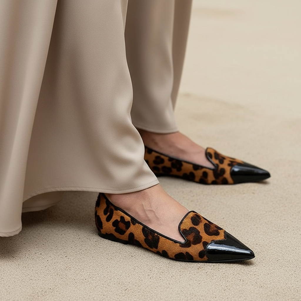 Avera - Leopard Charm Sandals