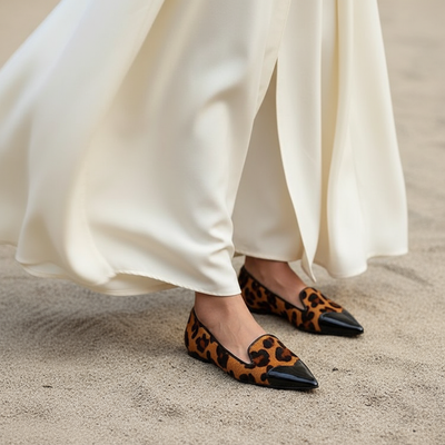 Avera - Leopard Charm Sandals