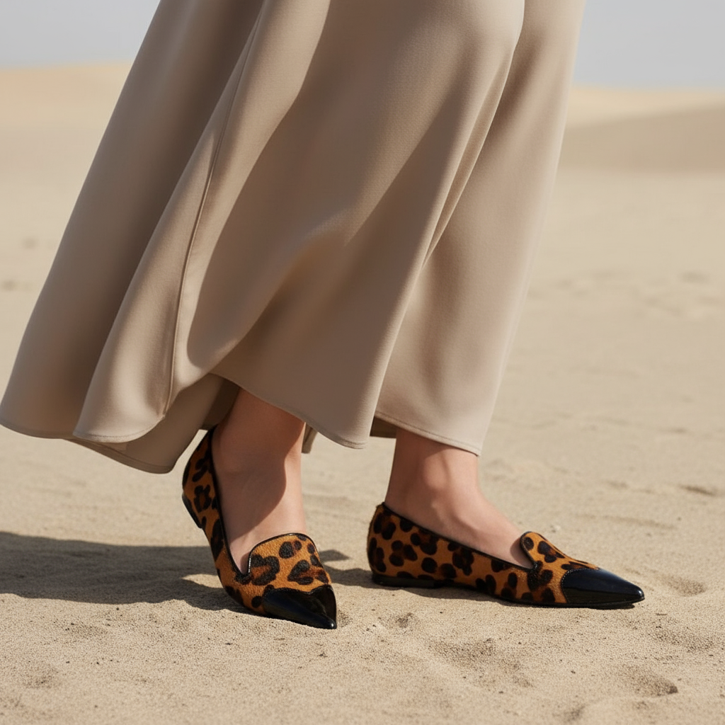 Avera - Leopard Charm Sandals