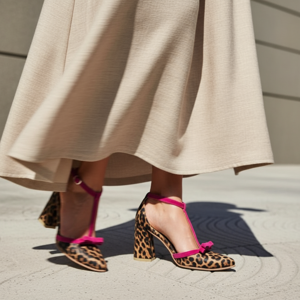 Pauline - Safari Glam Heel