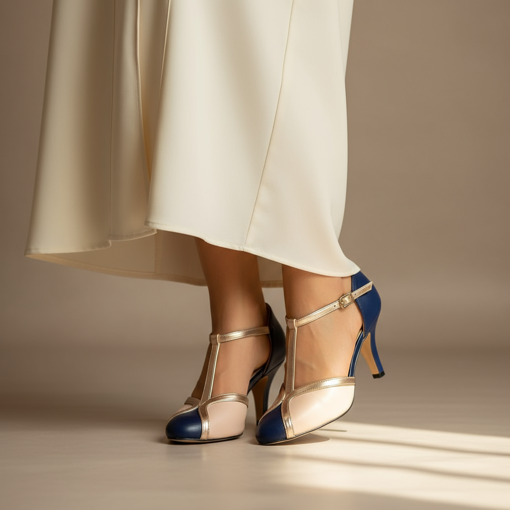 Alessia - Classy T-strap Heel