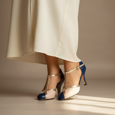 Alessia - Classy T-strap Heel