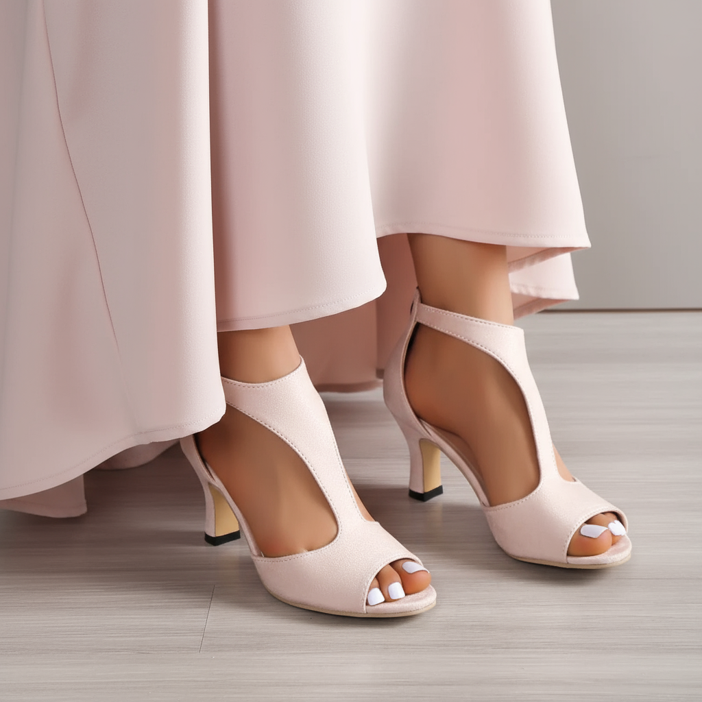 Elora - Comfy Heeled Sandals