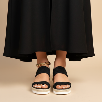 Nerina - Casual Wedge Sandals