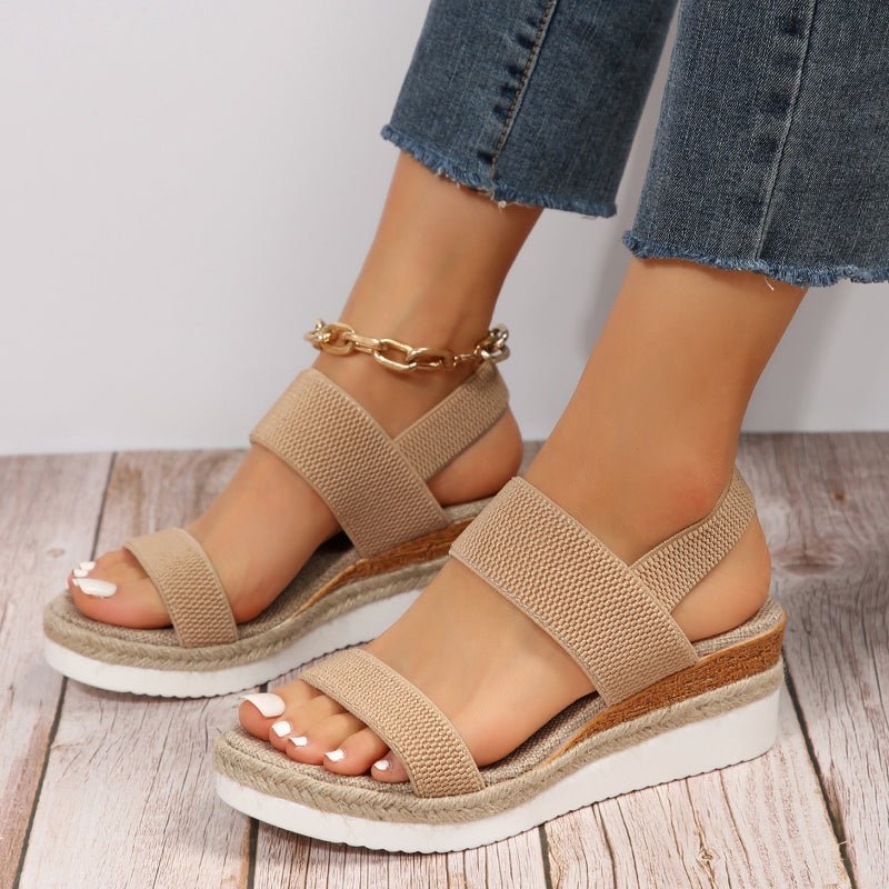 Nerina - Casual Wedge Sandals