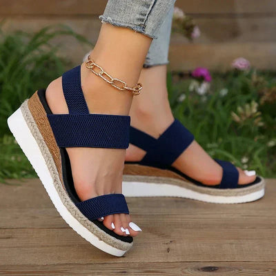 Nerina - Casual Wedge Sandals