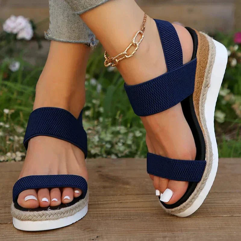 Nerina - Casual Wedge Sandals