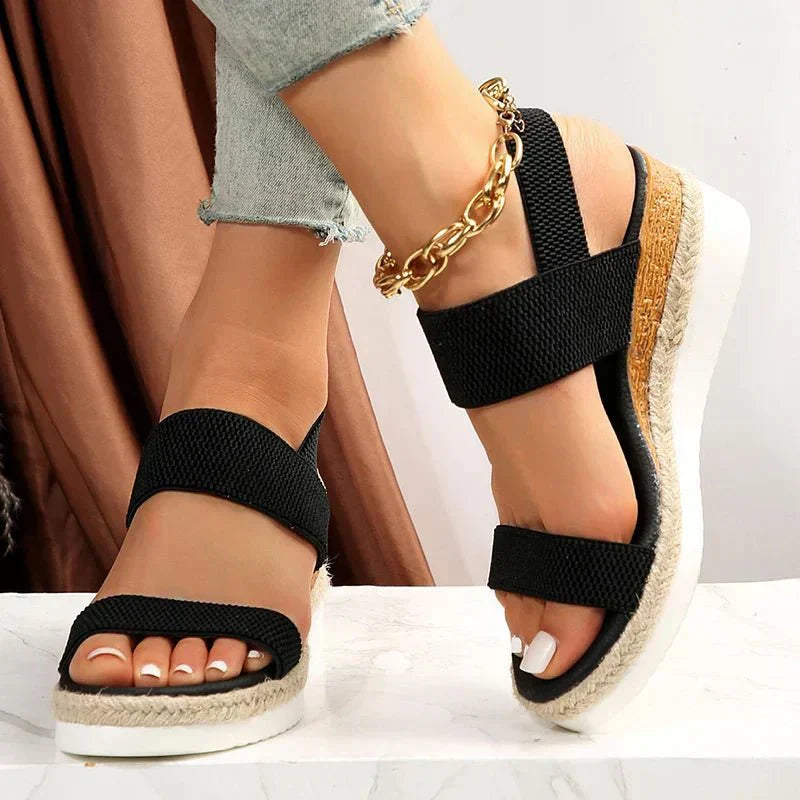 Nerina - Casual Wedge Sandals